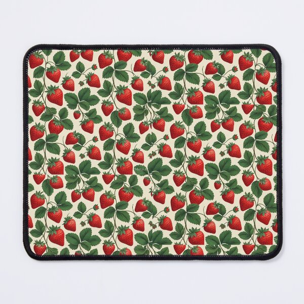Item preview, strawberry pattern vintage designed and sold by rovan-hamdy.