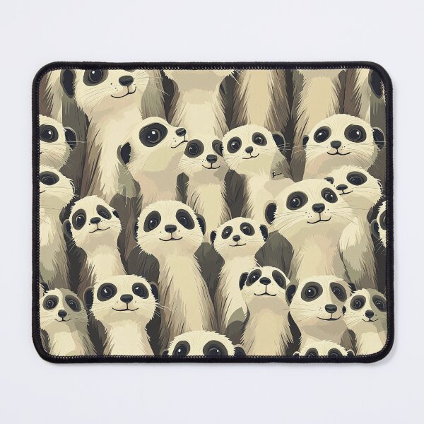 Item preview, Cute Meerkats Pattern designed and sold by KiwiGrizzly.