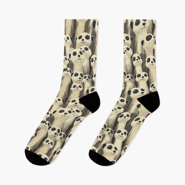 Item preview, Cute Meerkats Pattern designed and sold by KiwiGrizzly.