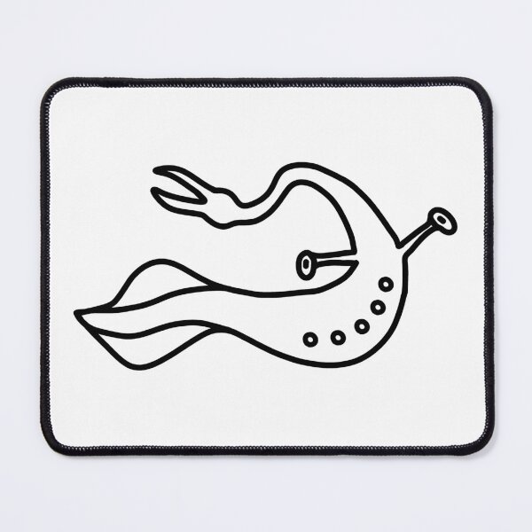 Item preview, Tully Monster Doodle Black and White designed and sold by ThePaleoDude.