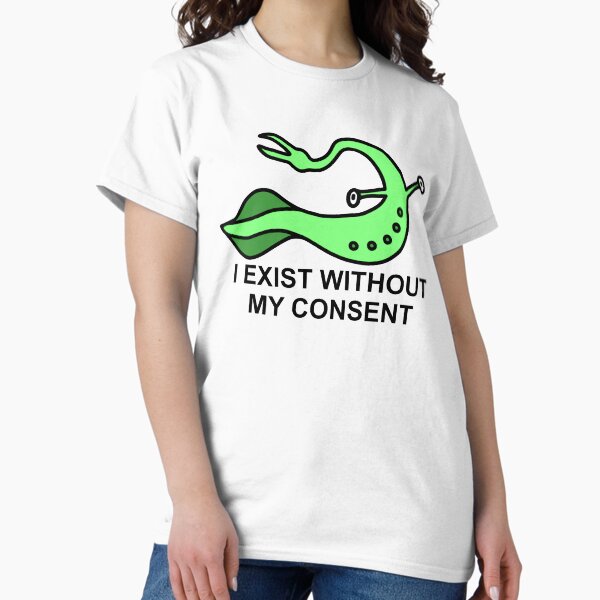 Artikel-Vorschau von Tully Monster - Ich existiere ohne meine Zustimmung - Farbig, designt und verkauft von ThePaleoDude.