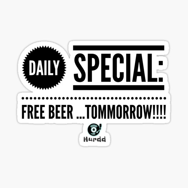 Item preview, Free Beer designed and sold by Hurdd.