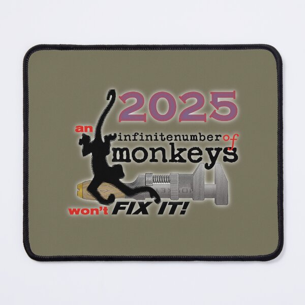 Item preview, infinite number of monkeys designed and sold by dennis-gaylor.