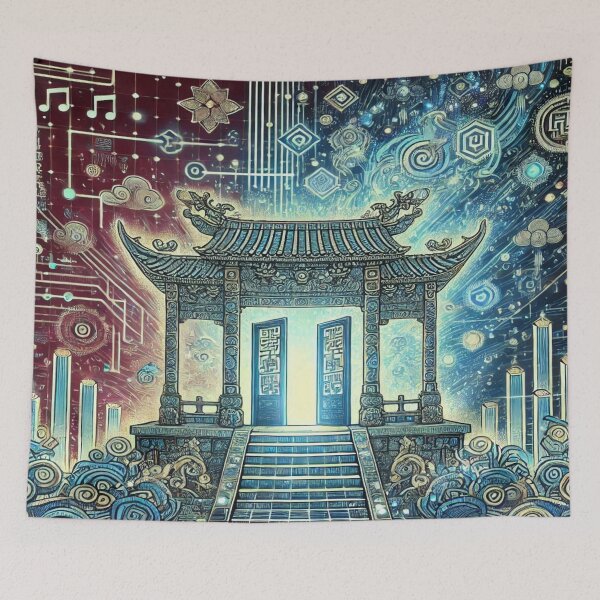 Item preview, Half Temple Gate, Half Anima Digital Ascension Falcon-Frequency Drop-Amalgamation Reloaded designed and sold by Imaginarium of Chaos falcon88 .