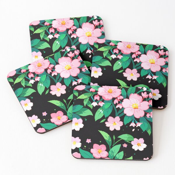 Item preview, Cherry Blossom Flowers Pattern 4 designed and sold by Domo-Design.