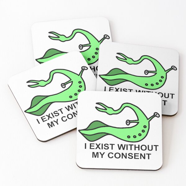 Item preview, Tully Monster I Exist Without My Consent Colored designed and sold by ThePaleoDude.