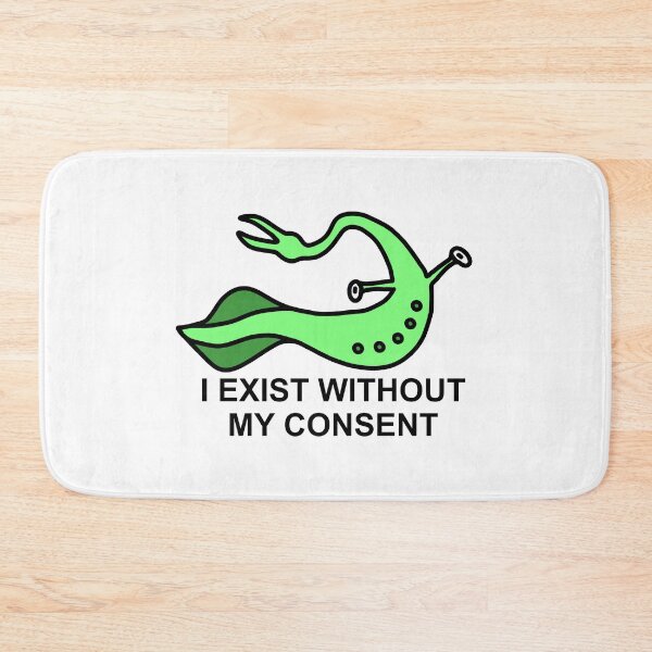 Item preview, Tully Monster I Exist Without My Consent Colored designed and sold by ThePaleoDude.