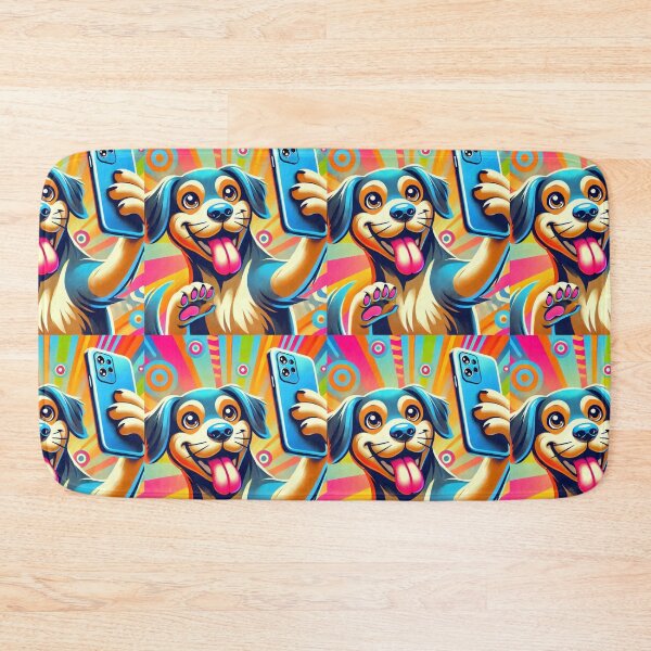 Item preview, Dog taking selfie designed and sold by greatvibes4u.