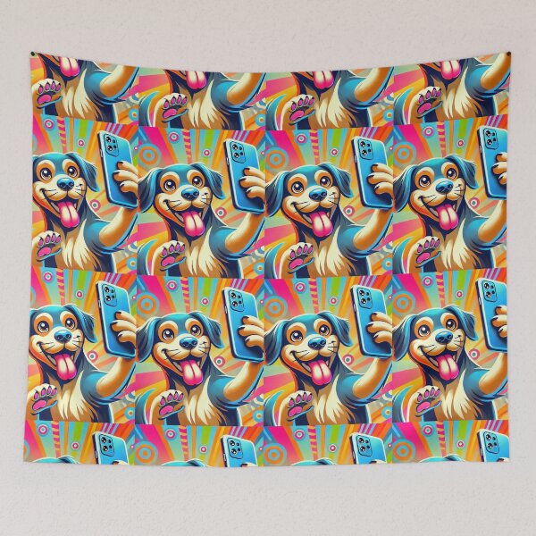 Item preview, Dog taking selfie designed and sold by greatvibes4u.
