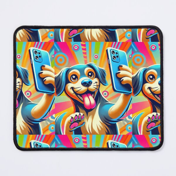 Item preview, Dog taking selfie designed and sold by greatvibes4u.