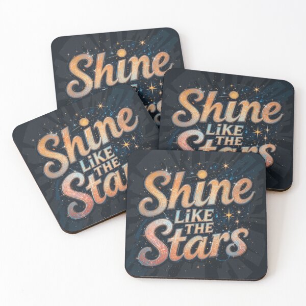 Item preview, Shine Like The Stars - Stylish T-Shirts & Accessories, Stellar Graphics, Confident Fashion designed and sold by PrintFusion57.