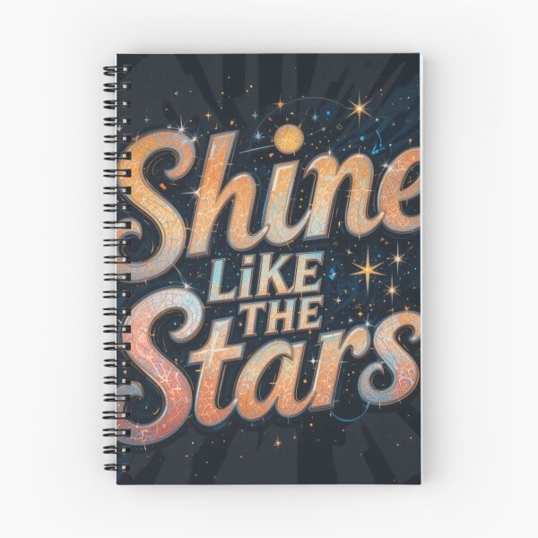 Item preview, Shine Like The Stars - Stylish T-Shirts & Accessories, Stellar Graphics, Confident Fashion designed and sold by PrintFusion57.