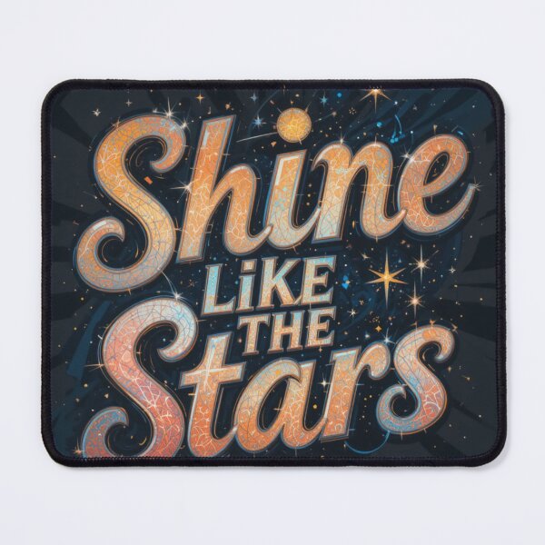 Item preview, Shine Like The Stars - Stylish T-Shirts & Accessories, Stellar Graphics, Confident Fashion designed and sold by PrintFusion57.