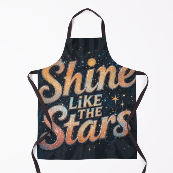 Item preview, Shine Like The Stars - Stylish T-Shirts & Accessories, Stellar Graphics, Confident Fashion designed and sold by PrintFusion57.