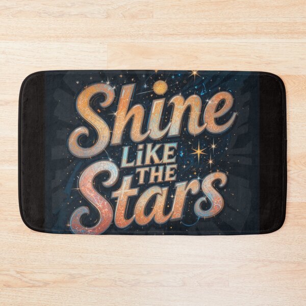 Item preview, Shine Like The Stars - Stylish T-Shirts & Accessories, Stellar Graphics, Confident Fashion designed and sold by PrintFusion57.