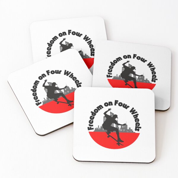 Item preview, Ride Free, Skate Hard – Freedom on Four Wheels! designed and sold by boo-yaa.