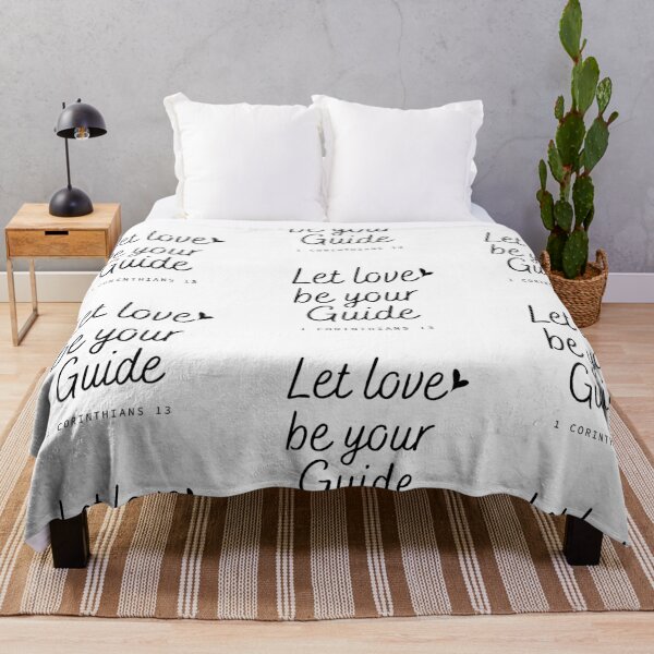 Item preview, Let Love Be Your Guide - Christian designed and sold by CrossCrafted.