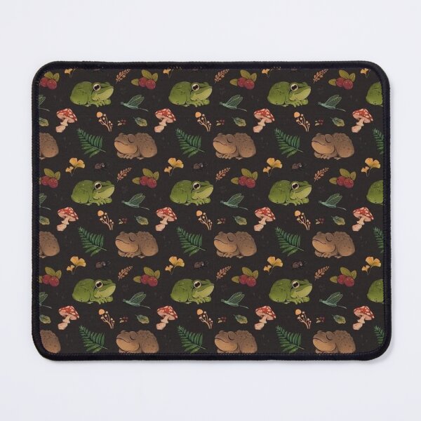Item preview, frog lovers cottagecore pattern designed and sold by inthewitchelm.