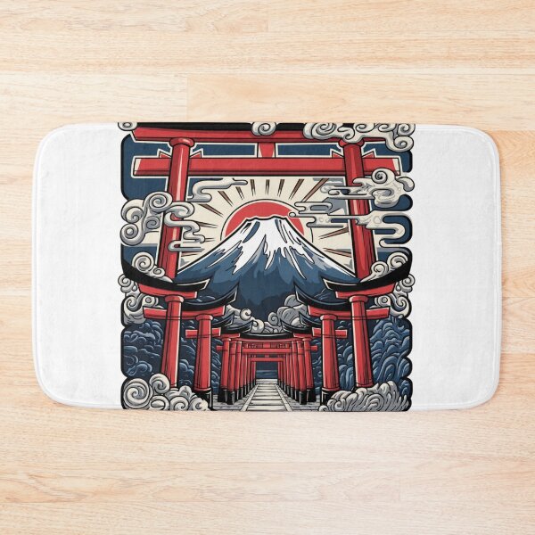 Item preview, Exploring Japan - Mount Fuji and Fushimi Inari Shrine designed and sold by wanderenergi.