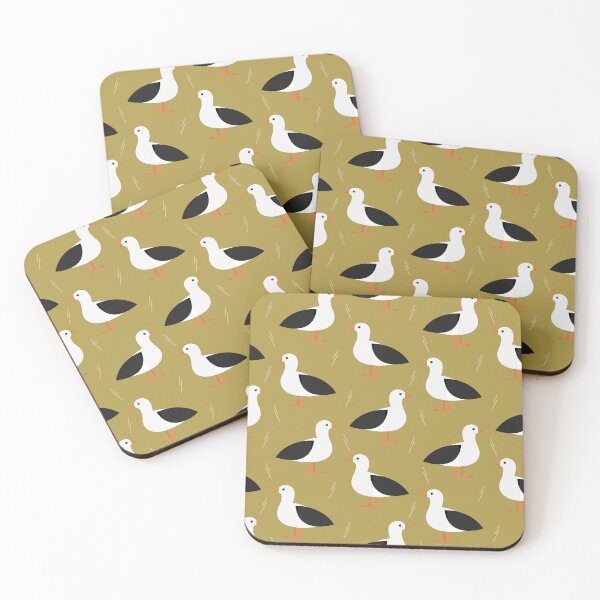 Item preview, Albatrosses on green designed and sold by reneesillus.