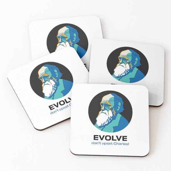 Item preview, Charles Darwin evolve designed and sold by alina-k-design.