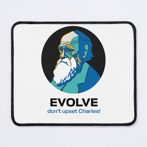 Item preview, Charles Darwin evolve designed and sold by alina-k-design.