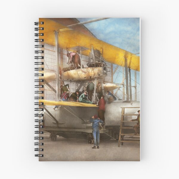 Item preview, Plane - Biplane - Getting ready for a long flight 1919 designed and sold by Mike Savad Photography.