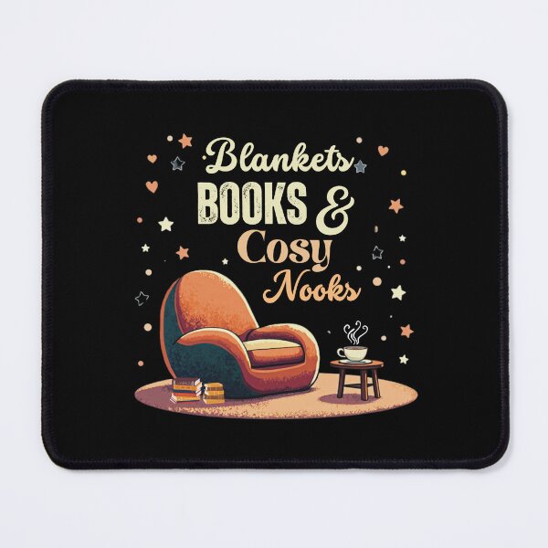 Item preview, "Cozy Reads & Snuggly Feels" designed and sold by Nessory.