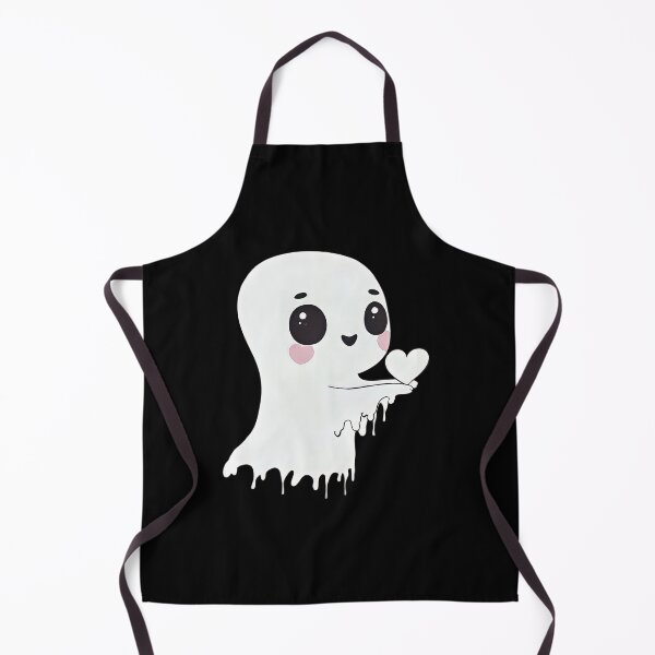 Item preview, Cute Ghost Holding a Heart - Adorable Valentine’s Day Illustration designed and sold by EmiBarDesign.