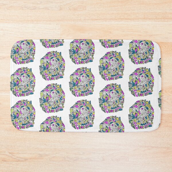 Item preview, Sad faces doodle design  designed and sold by Shanart Lex.