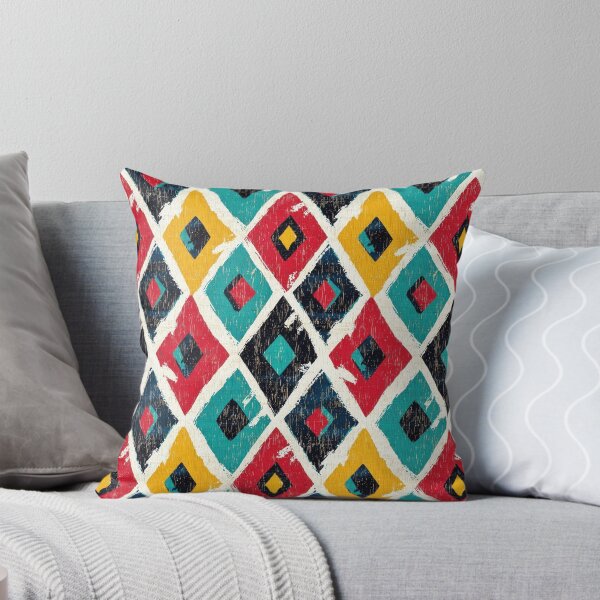Item preview, Traditional Uzbek ikat style with modern twist designed and sold by Piotrek0001.