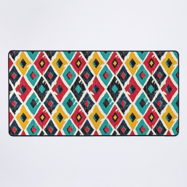 Item preview, Traditional Uzbek ikat style with modern twist designed and sold by Piotrek0001.