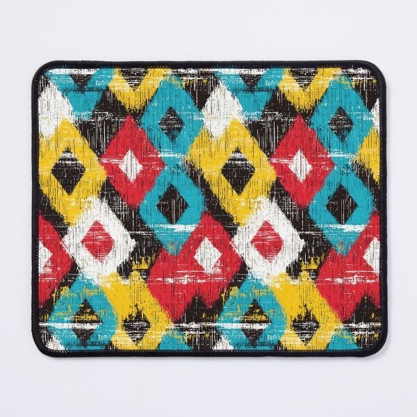 Item preview, Symmetric diamond shapes inspired by ikat textiles designed and sold by Piotrek0001.
