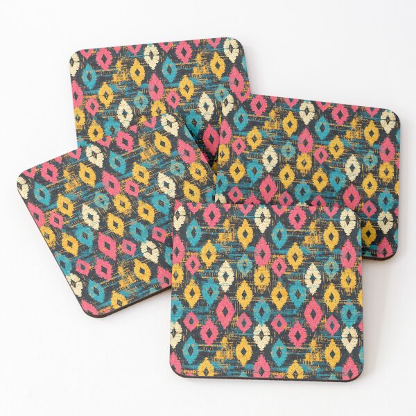 Item preview, Dynamic and vivid abstract textile pattern designed and sold by Piotrek0001.