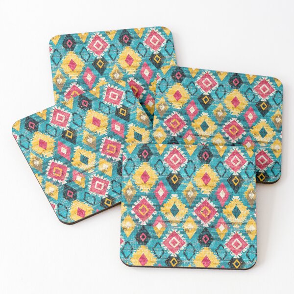 Item preview, Traditional meets modern in colorful ikat style designed and sold by Piotrek0001.