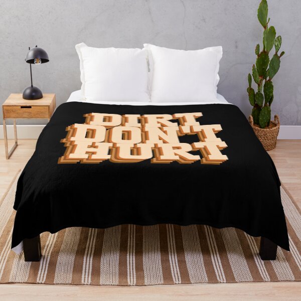 Item preview, Dirt doesn't hurt - funny garden saying designed and sold by GartenIdeen.