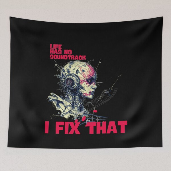 Item preview, Life has no soundtrack i fix that. designed and sold by ConradoBullhead.