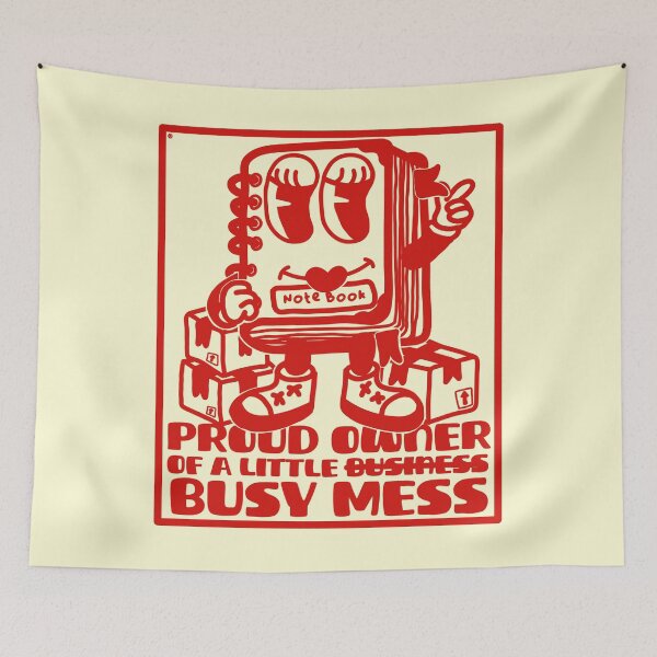 Item preview, Busy Mess - Motivation & Business Mindset designed and sold by petiteToulon.