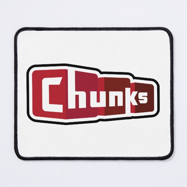 Item preview, Chunks Logo (Gaming) designed and sold by Marrtian Designs.