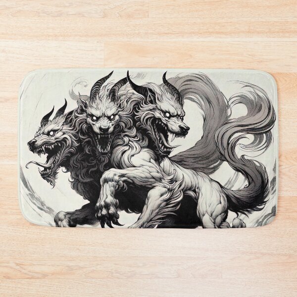 Item preview, Cerberus Monster Art 1 designed and sold by Retr0Tshirts.