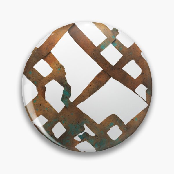 Item preview, Rust and Patina Bloom – Aged Metal Texture Art designed and sold by Traloch O'Laoi.
