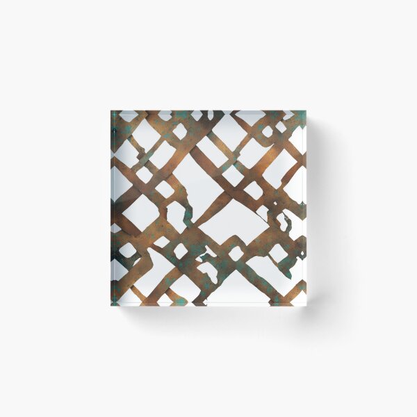 Item preview, Rust and Patina Bloom – Aged Metal Texture Art designed and sold by Traloch O'Laoi.