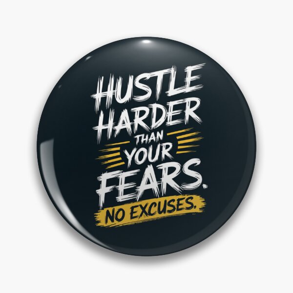 Item preview, Hustle Harder Thank Your Fears designed and sold by Rell1970.