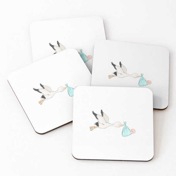 Item preview, Stork It's a Boy or Girl Gender Reveal Party Baby Shower First Communion Baptism Birthday Party designed and sold by CreativeBu.