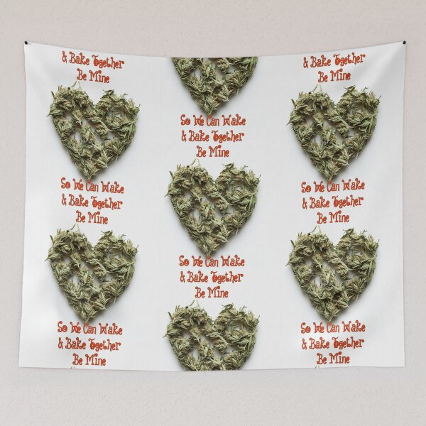 Item preview, Love Is in the Air… or Is That Just Weed? Funny 420 Valentine’s Day Gifts designed and sold by Ignorant-Artist.