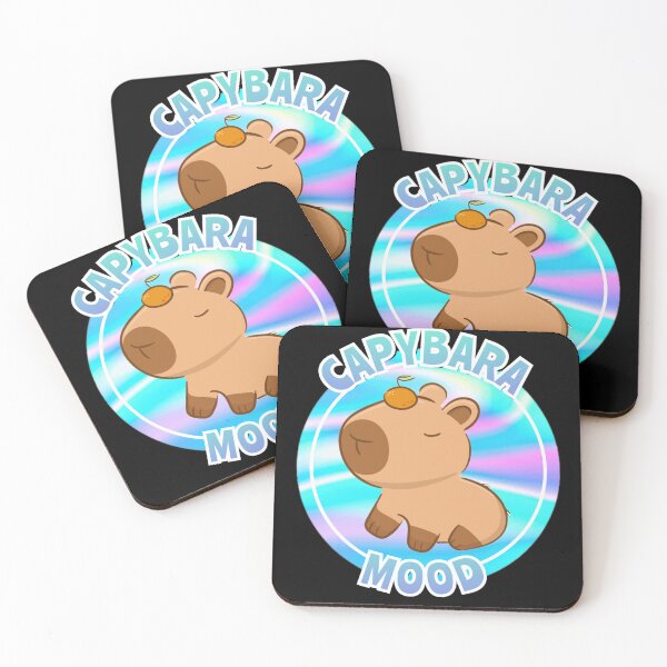 Item preview, Capybara Mood 1 designed and sold by AzamiThai.