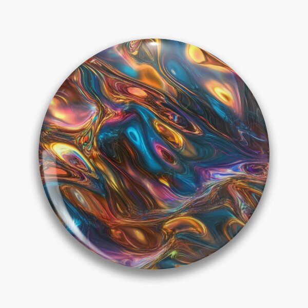 Item preview, Hypnotic Silver Fluid designed and sold by MidArtForge.