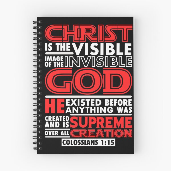 Item preview, Colossians 1:15 Christ Is The Visible Image Of The Invisible God designed and sold by plushism.