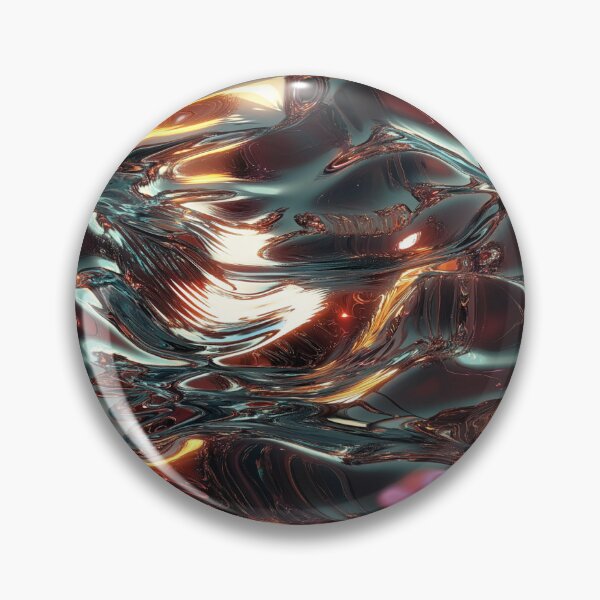 Item preview, Hypnotic Silver Fluid designed and sold by MidArtForge.