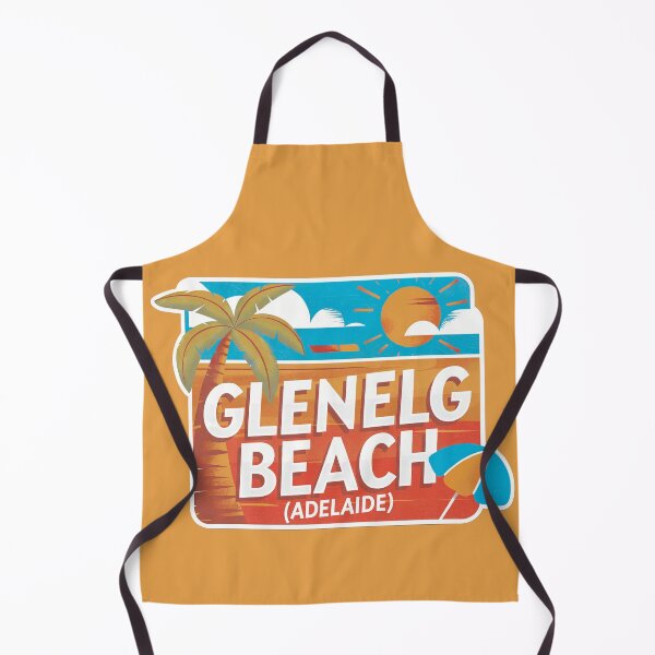 Item preview, Glenelg Beach Sticker designed and sold by Random Designs.